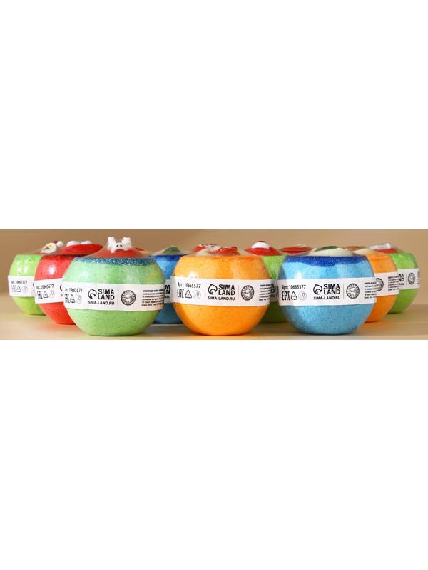 Бомбочка с игрушкой URAL LAB, 140 г, МИКС