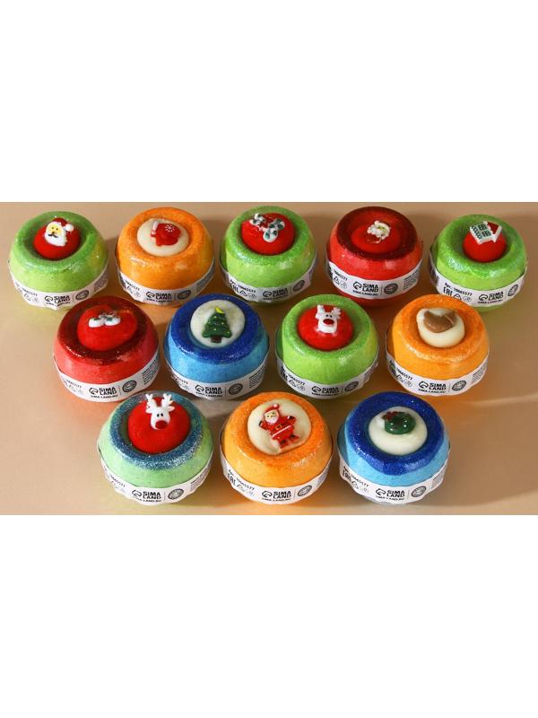 Бомбочка с игрушкой URAL LAB, 140 г, МИКС