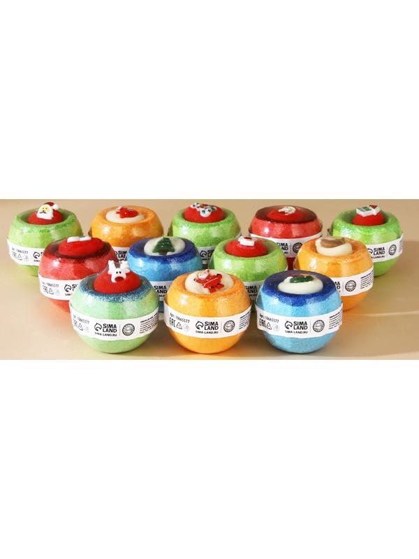 Бомбочка с игрушкой URAL LAB, 140 г, МИКС