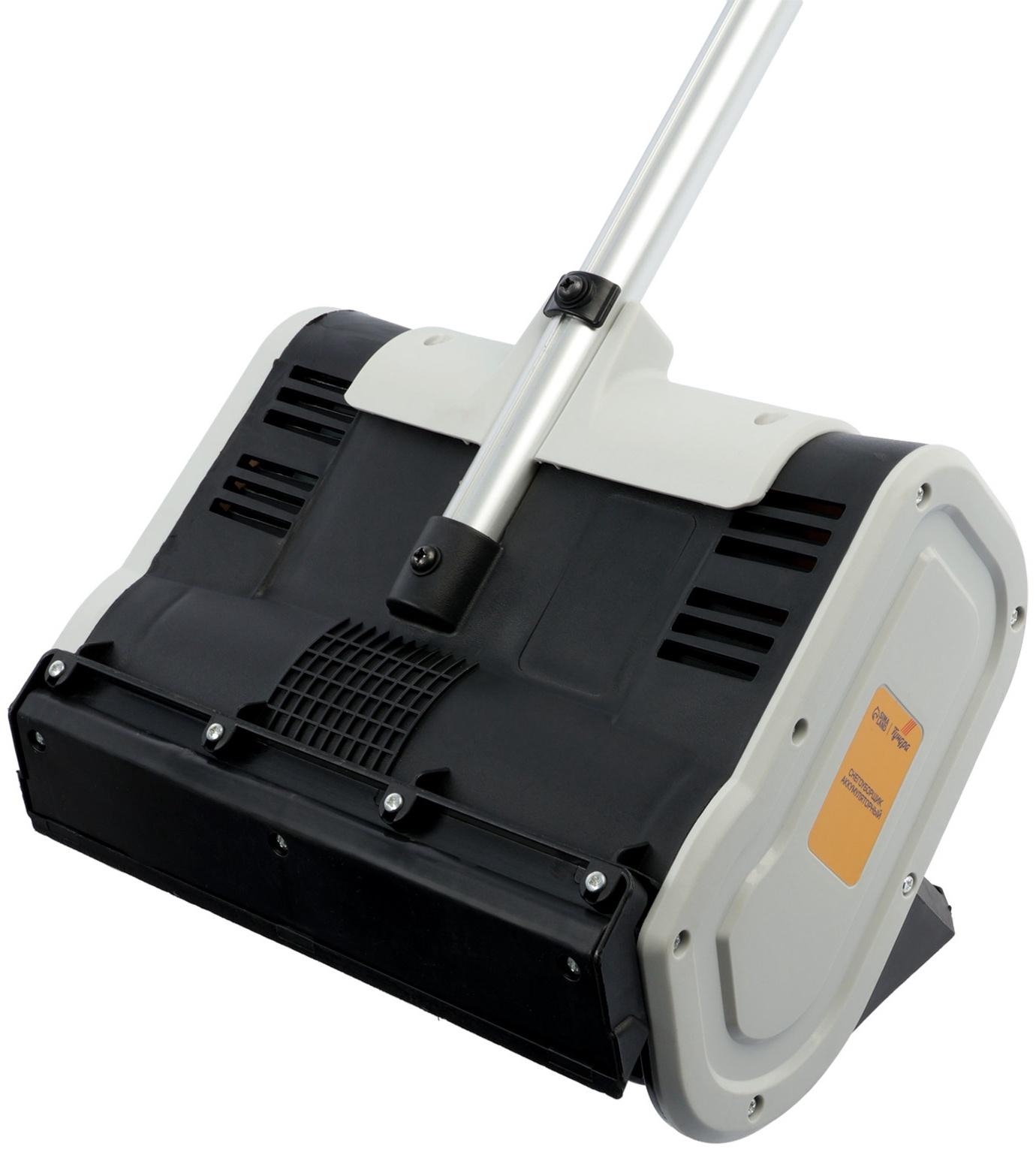 Снегоуборщик аккумуляторный ТУНДРА, 20 В, 2 Ач, ширина/высота 25/16 см, выброс 6 м