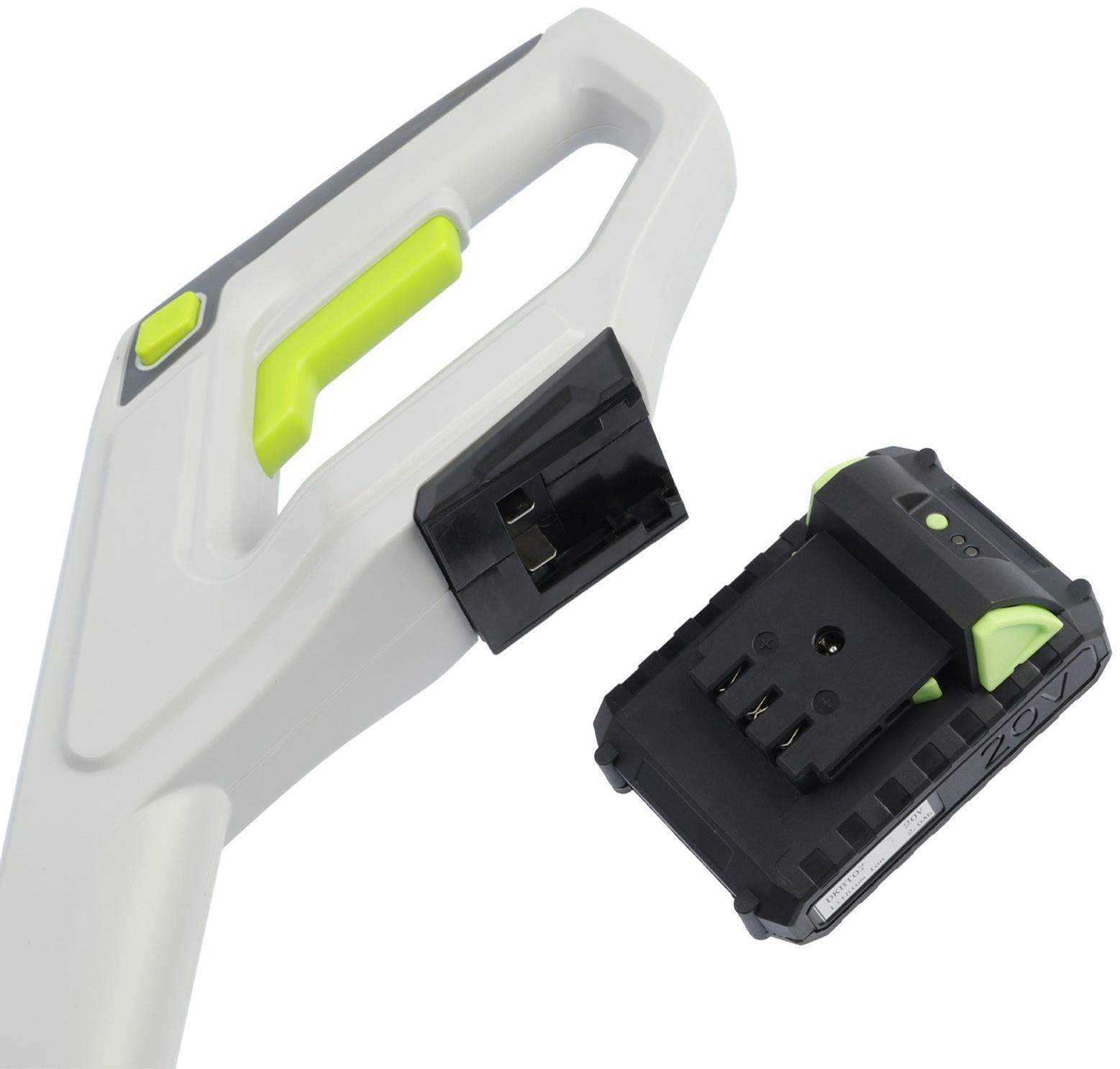 Снегоуборщик аккумуляторный ТУНДРА, 20 В, 2 Ач, ширина/высота 25/16 см, выброс 6 м