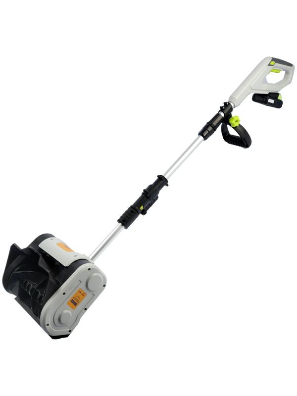 Снегоуборщик аккумуляторный ТУНДРА, 20 В, 2 Ач, ширина/высота 25/16 см, выброс 6 м