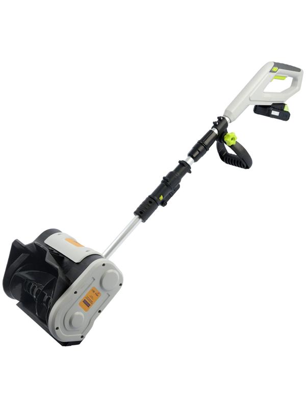 Снегоуборщик аккумуляторный ТУНДРА, 20 В, 2 Ач, ширина/высота 25/16 см, выброс 6 м