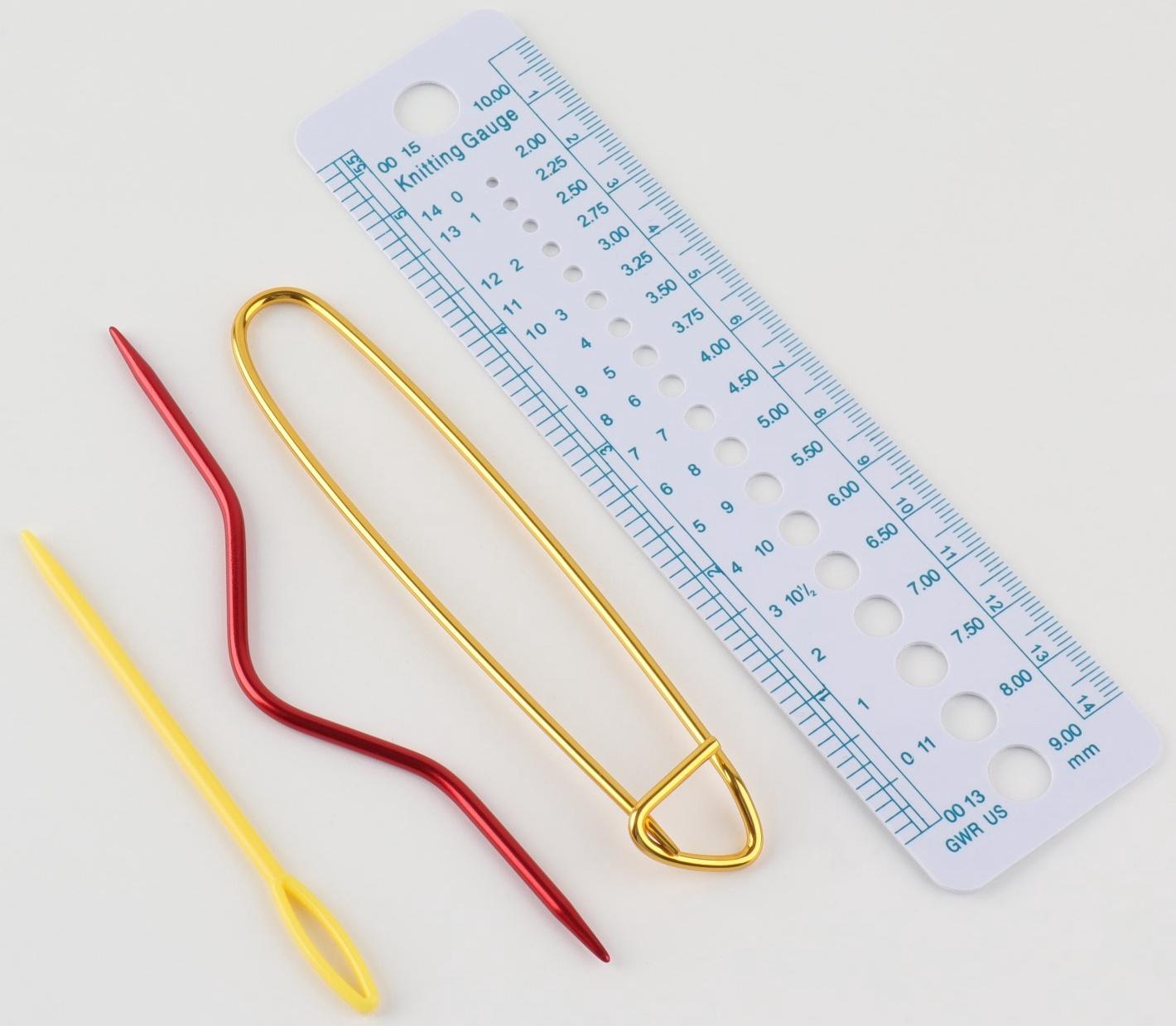 Набор для вязания, 31 предмет, разноцветный