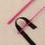 Спица гибкая для продевания резинки / тесьмы / шнура, 58 см, розовая