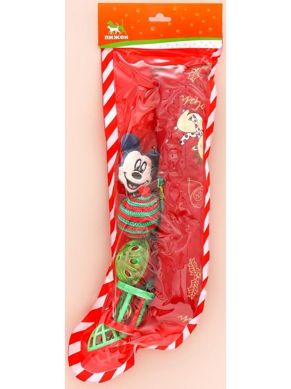 Новогодний набор игрушек для кошек