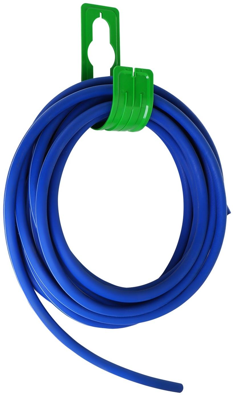 Подвес - крюк для шланга, пластик, зелёный, Greengo