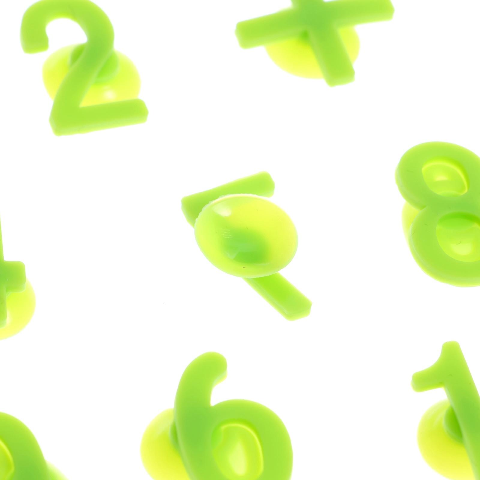 Развивающий набор «Цифры на присосках», 20 заданий, 5+