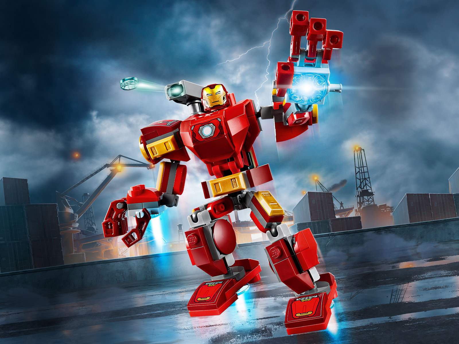 Конструктор Lari «Железный Человек: трансформер» 11503 (Super Heroes 76140) 154 детали