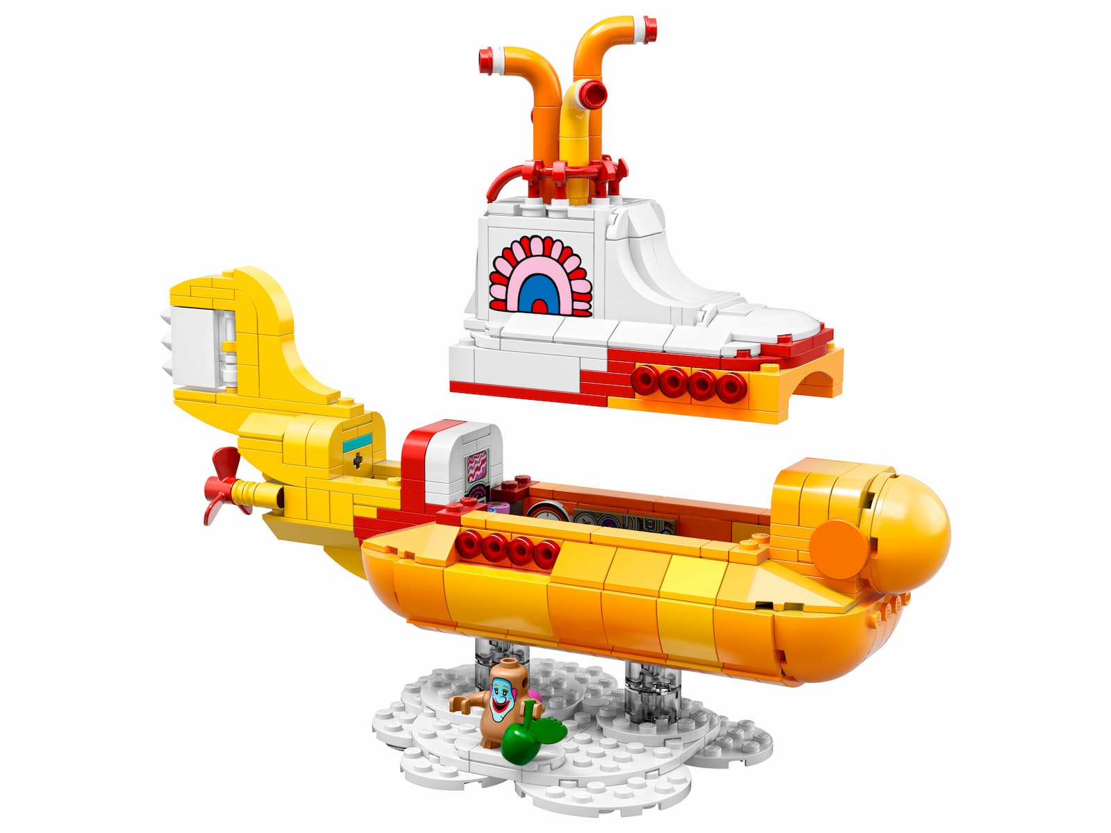 Конструктор Lp «Битлз: Желтая Подводная Лодка» 21012 (Ideas 21306) / 553 детали