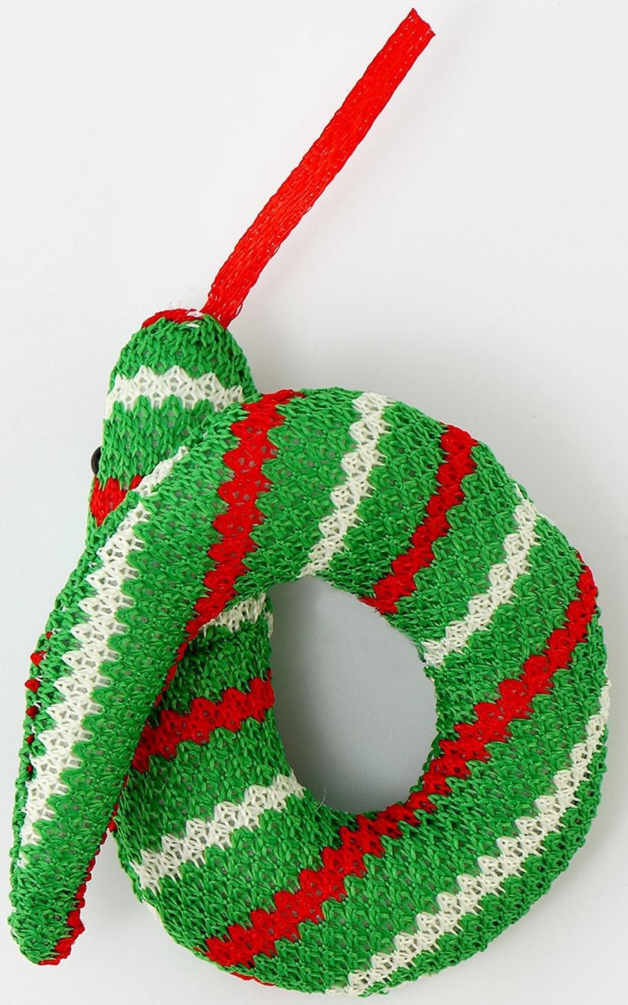 Мягкий магнит «Змея», 7 см, цвет МИКС