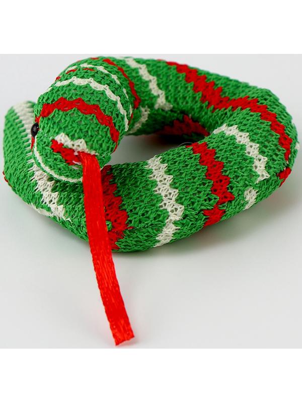 Мягкий магнит «Змея», 7 см, цвет МИКС