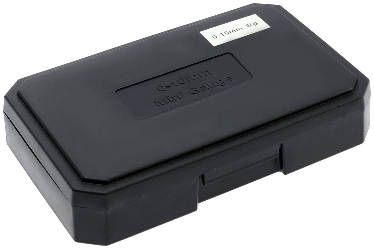 Толщиномер электронный ТУНДРА, металлический, диапазон 0-10 мм, точность 0.01 мм