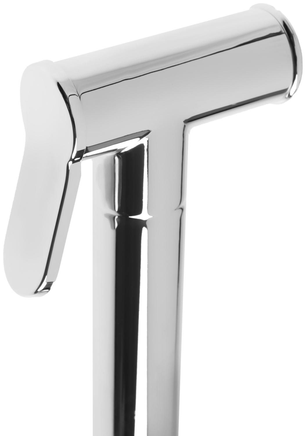 Гигиеническая лейка ZEIN Z4163, 1 режим, цинк, цвет хром