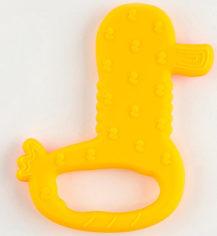 Прорезыватель силиконовый для зубов «Уточка»