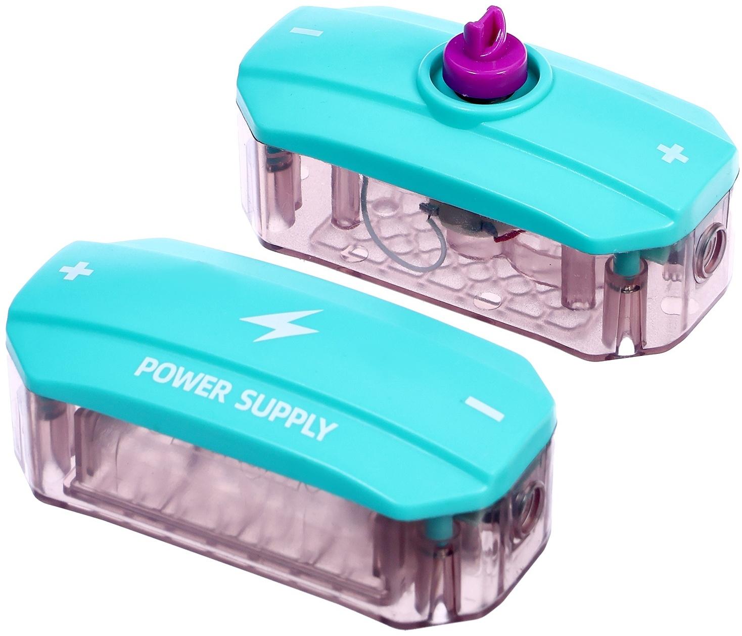 Электронный конструктор, 34 детали, 71 схема