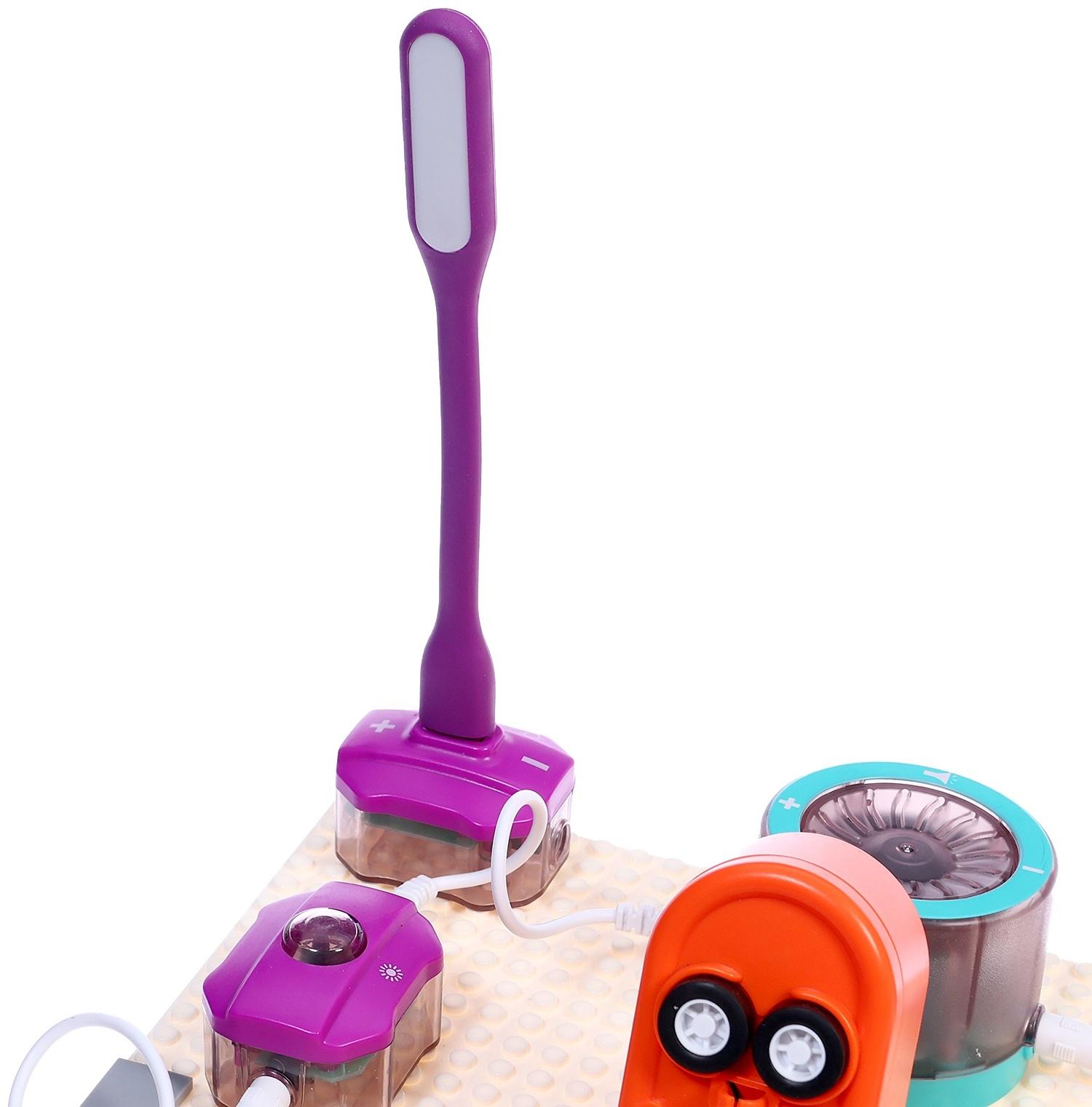 Электронный конструктор, 34 детали, 71 схема