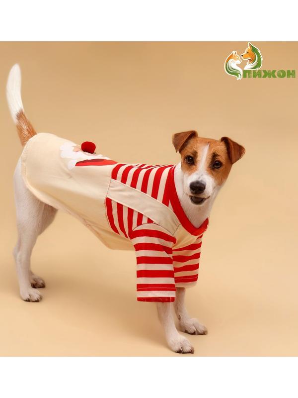 Футболка для животных Santa, XL (ДС 40, ОГ 50 см)
