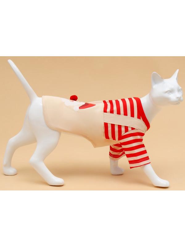 Футболка для животных Santa, XL (ДС 40, ОГ 50 см)