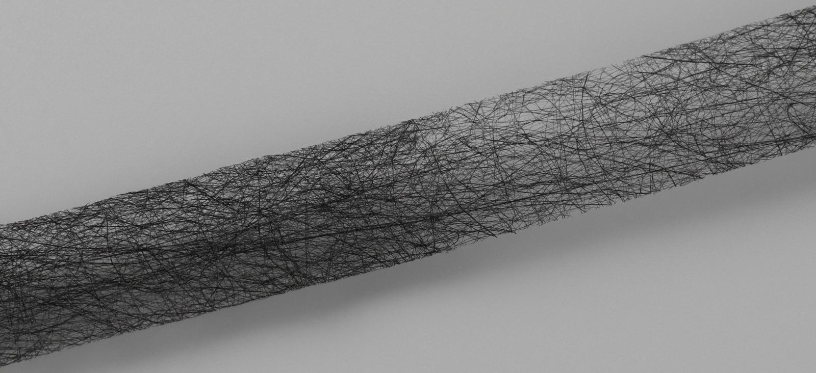 Набор паутинки клеевой, 10 мм, 3 м, 4 шт, цвет чёрный/белый