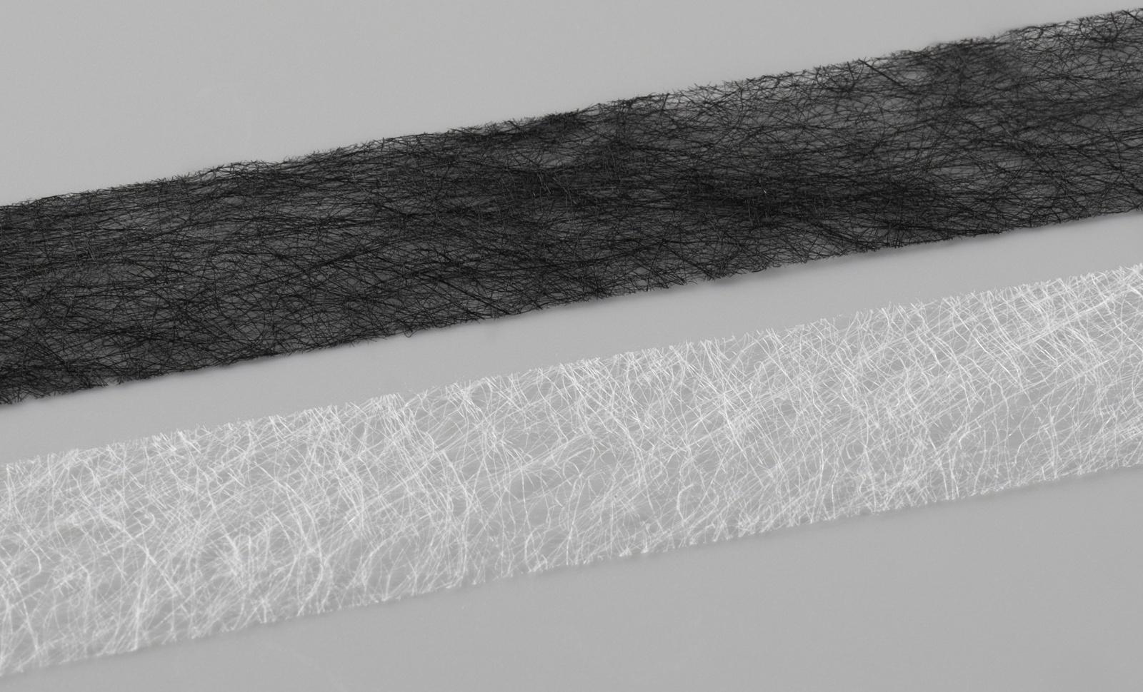 Набор паутинки клеевой, 15 мм, 3 м, 4 шт, цвет чёрный/белый