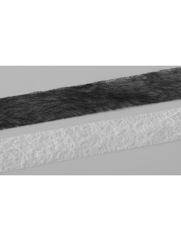 Набор паутинки клеевой, 15 мм, 3 м, 4 шт, цвет чёрный/белый