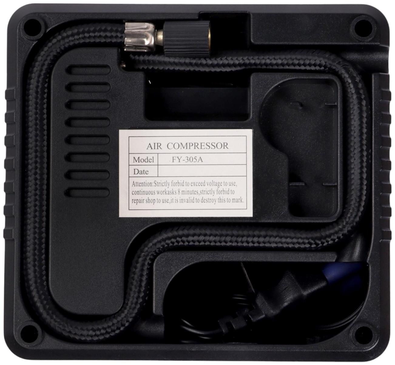 Пуско-зарядное устройство 5400 мАч, 3 LED, 2USB, DC 12V, компрессор