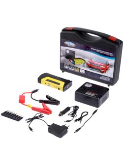 Пуско-зарядное устройство 5400 мАч, 3 LED, 2USB, DC 12V, компрессор