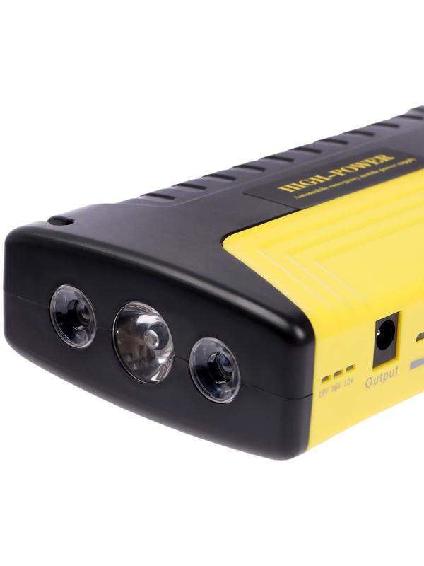 Пуско-зарядное устройство 5400 мАч, 3 LED, 2USB, DC 12V, компрессор