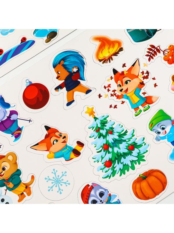 Настольная магнитная игра для малышей «Времена года», 28 х 20 см