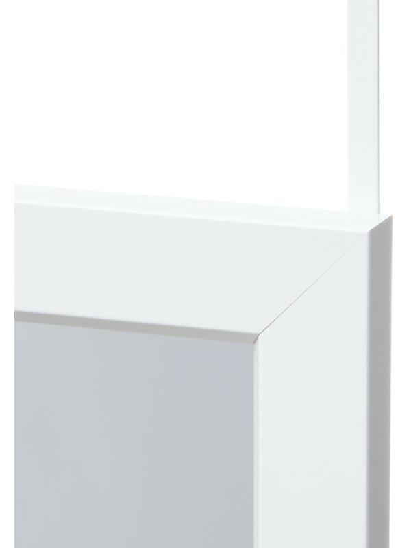 Зеркало Клик Мебель, дверное, подвесное, 400 х 1100 мм, белое