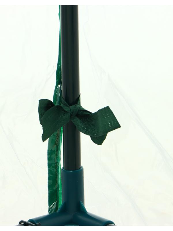 Парник-стеллаж, 2 полки, 93×22×69 см, металлический каркас d=12 мм, чехол плёнка 80 мкм, Greengo