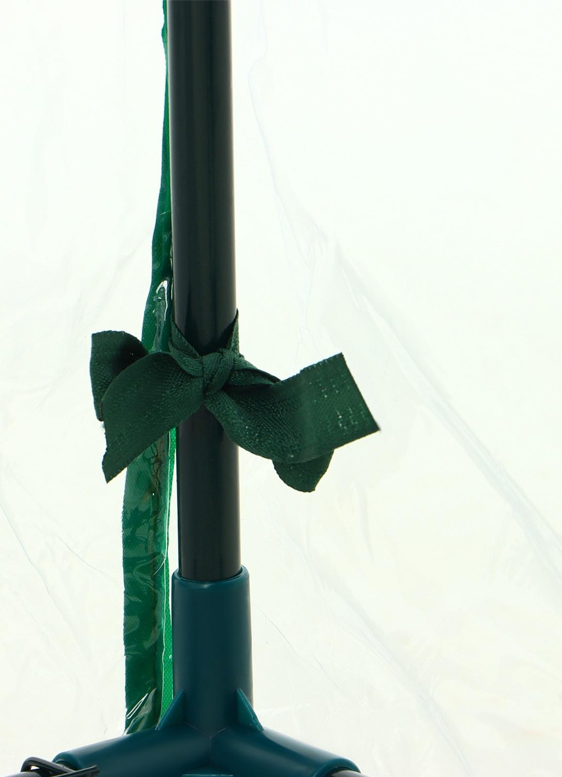 Парник-стеллаж, 3 полки, 110×22×65 см, металлический каркас d=12 мм, чехол плёнка 80 мкм, Greengo