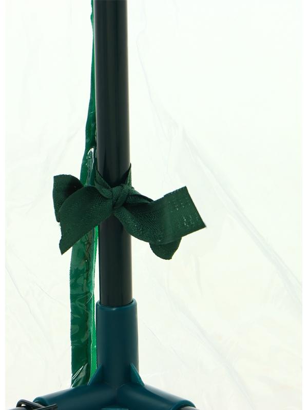 Парник-стеллаж, 3 полки, 110×22×65 см, металлический каркас d=12 мм, чехол плёнка 80 мкм, Greengo