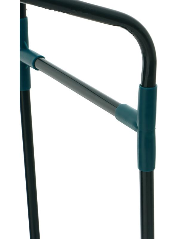 Стеллаж для рассады, 3 полки, 110×22×65 см, металлический каркас d=12 мм, без чехла, Greengo