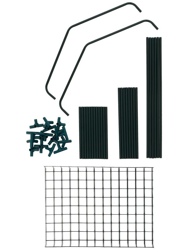Стеллаж для рассады, 3 полки, 110×40×65 см, металлический каркас d=12 мм, без чехла, Greengo