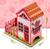 Чайный домик «Земляничный», 26 × 25,5 × 4,5 см
