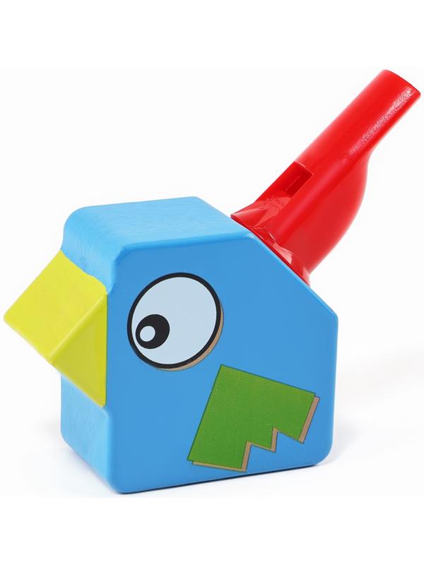 Набор музыкальных инструментов из дерева, 3 предмета «Свистулька, кастаньета, колотушка»