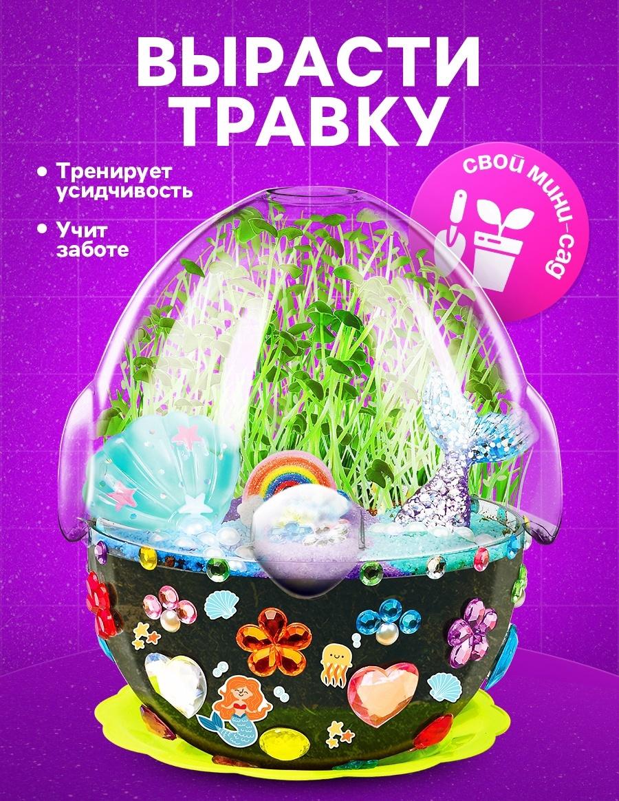 Набор для опытов «Мой минисад», выращивание травки, своими руками