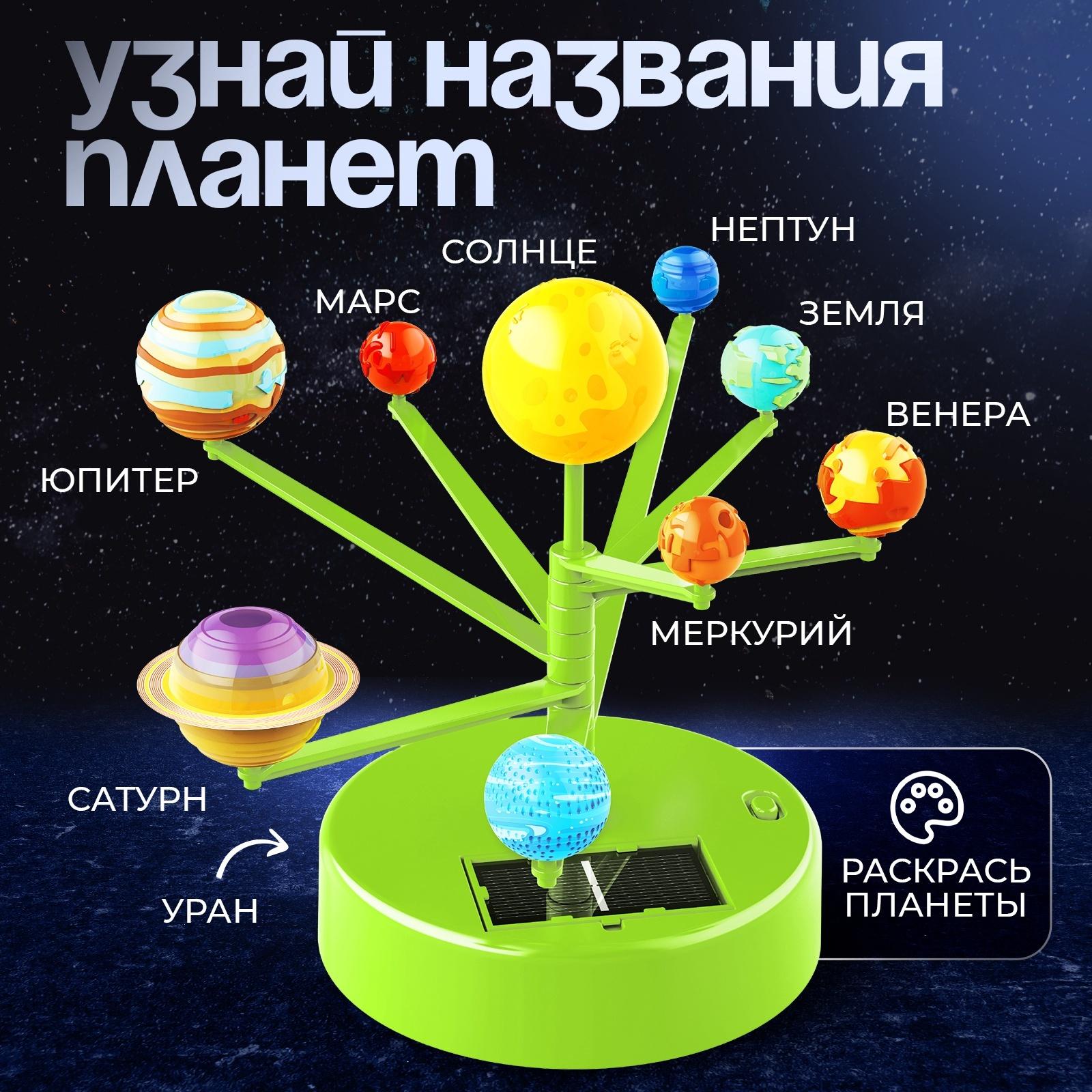 Набор для опытов «Планетарий», 2 источника энергии