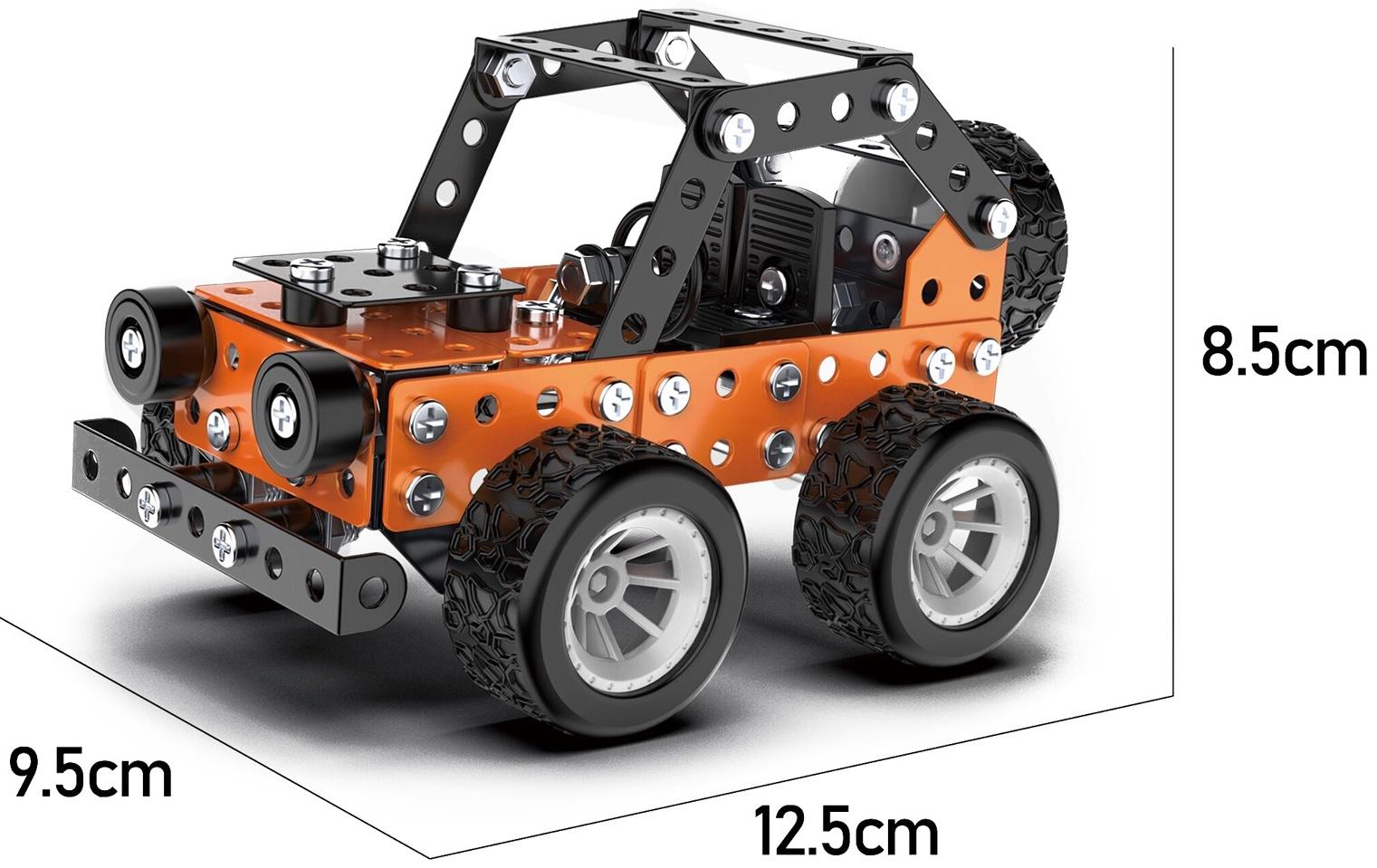 Конструктор металлический «Багги», 164 детали