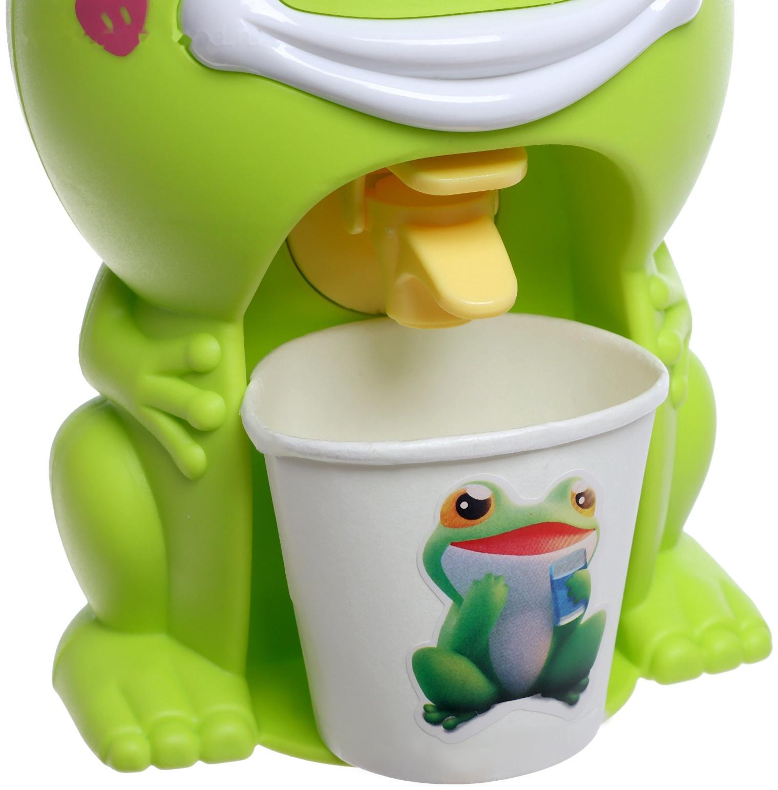 Кулер детский для воды Baby zoo «Лягушка», 384 мл