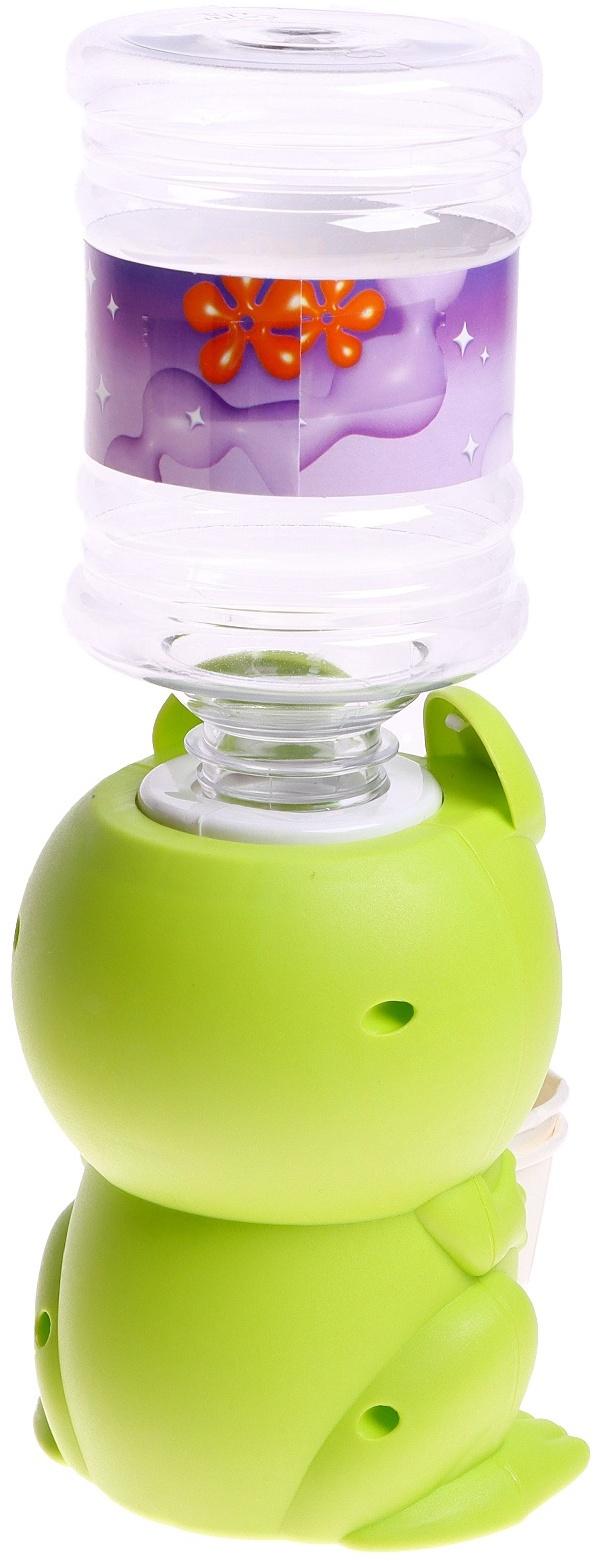 Кулер детский для воды Baby zoo «Лягушка», 384 мл