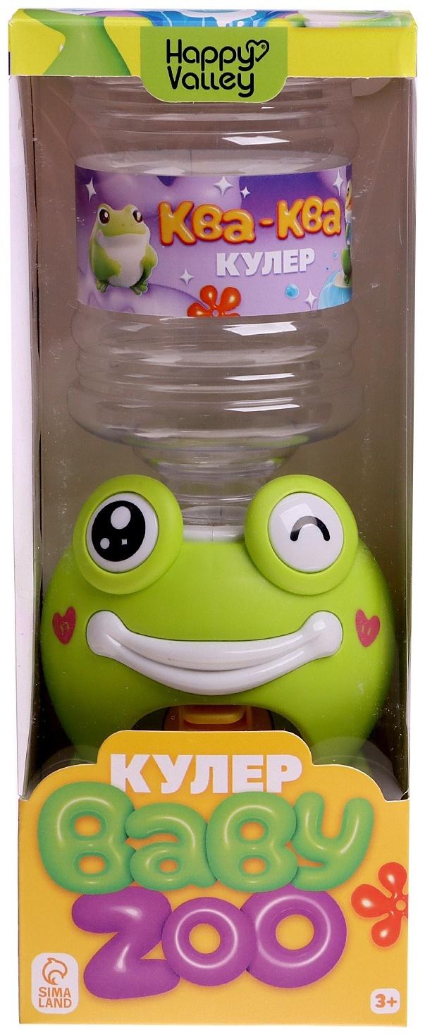 Кулер детский для воды Baby zoo «Лягушка», 384 мл