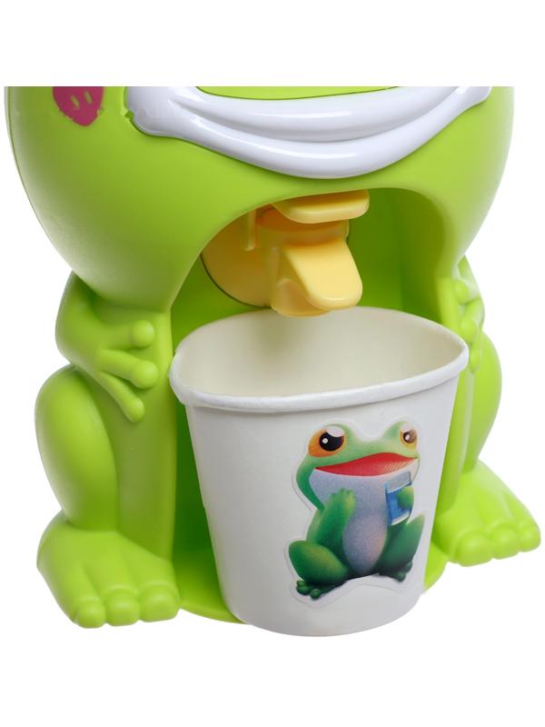 Кулер детский для воды Baby zoo «Лягушка», 384 мл