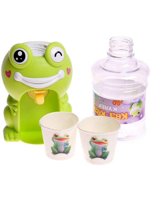 Кулер детский для воды Baby zoo «Лягушка», 384 мл