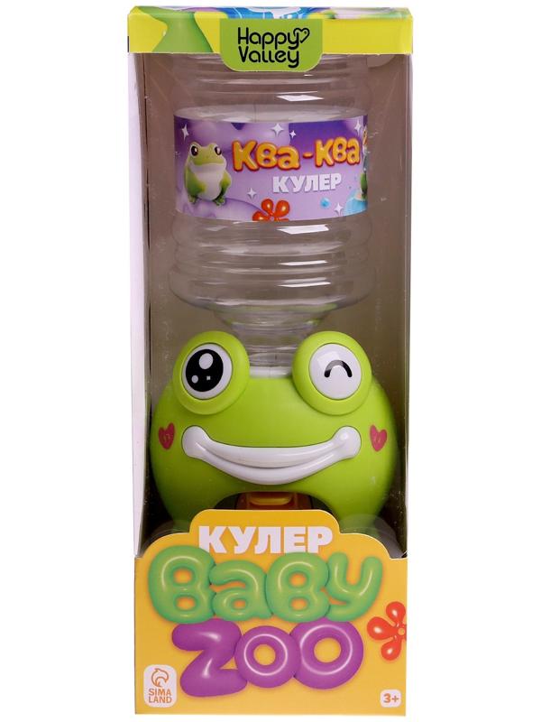 Кулер детский для воды Baby zoo «Лягушка», 384 мл