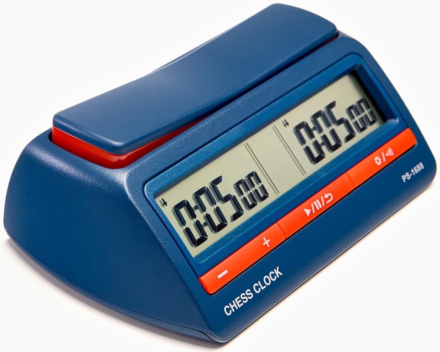 Шахматные часы, электронные, 100 х 161 х 62 мм, АА