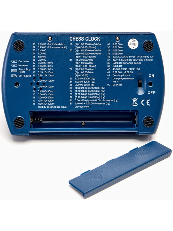 Шахматные часы, электронные, 100 х 161 х 62 мм, АА
