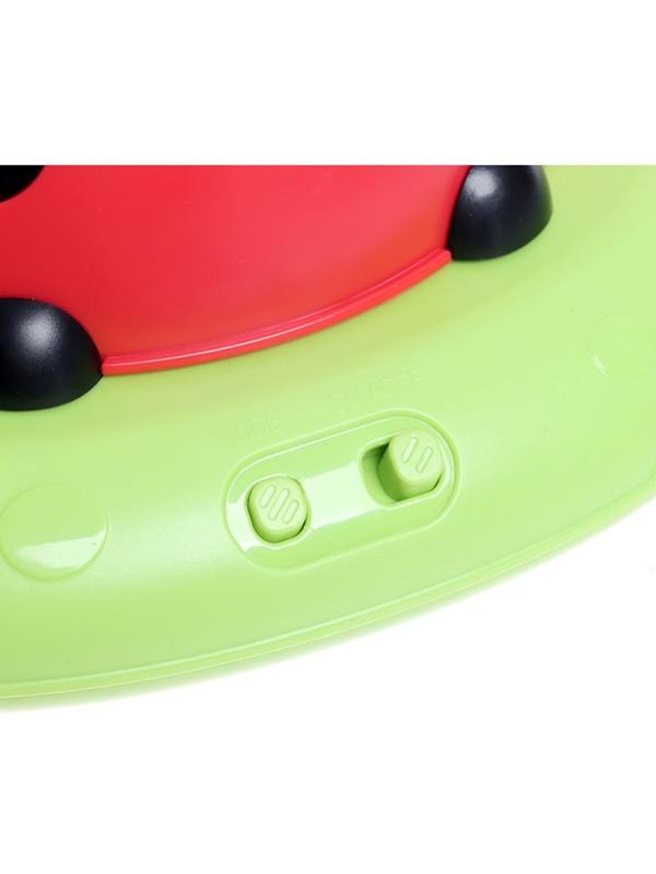 Тренажер - игра 3 в 1 «Божья коровка», электронная скакалка, кольцеброс, ракетница